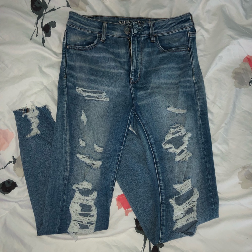 High waisted Jeggings
